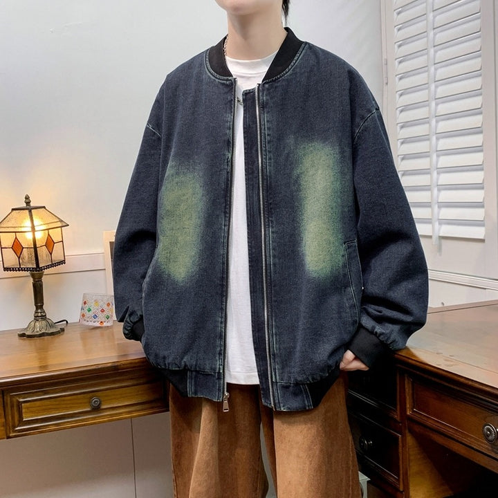 Men's relaxed cotton jacket in casual style Lisslune