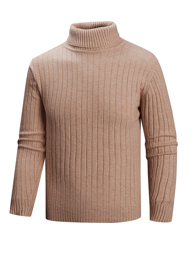 Men's Turtleneck Sweater made of high-quality fine knit Lisslune