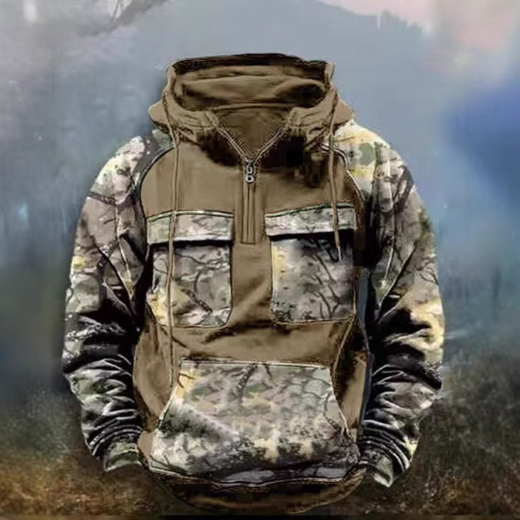 Men's Camouflage Functional Hoodie Lisslune