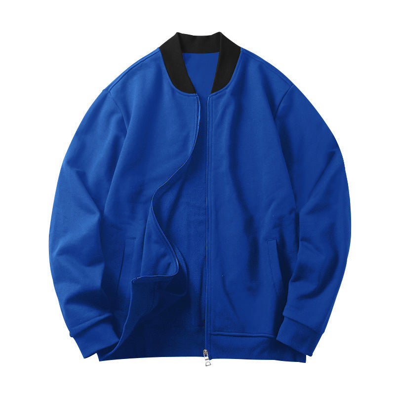 Men's sporty bomber jacket with elastic inserts and practical zipper Lisslune