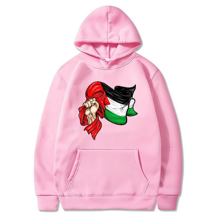 Women's Hoodie with Unique Graphic Design Lisslune
