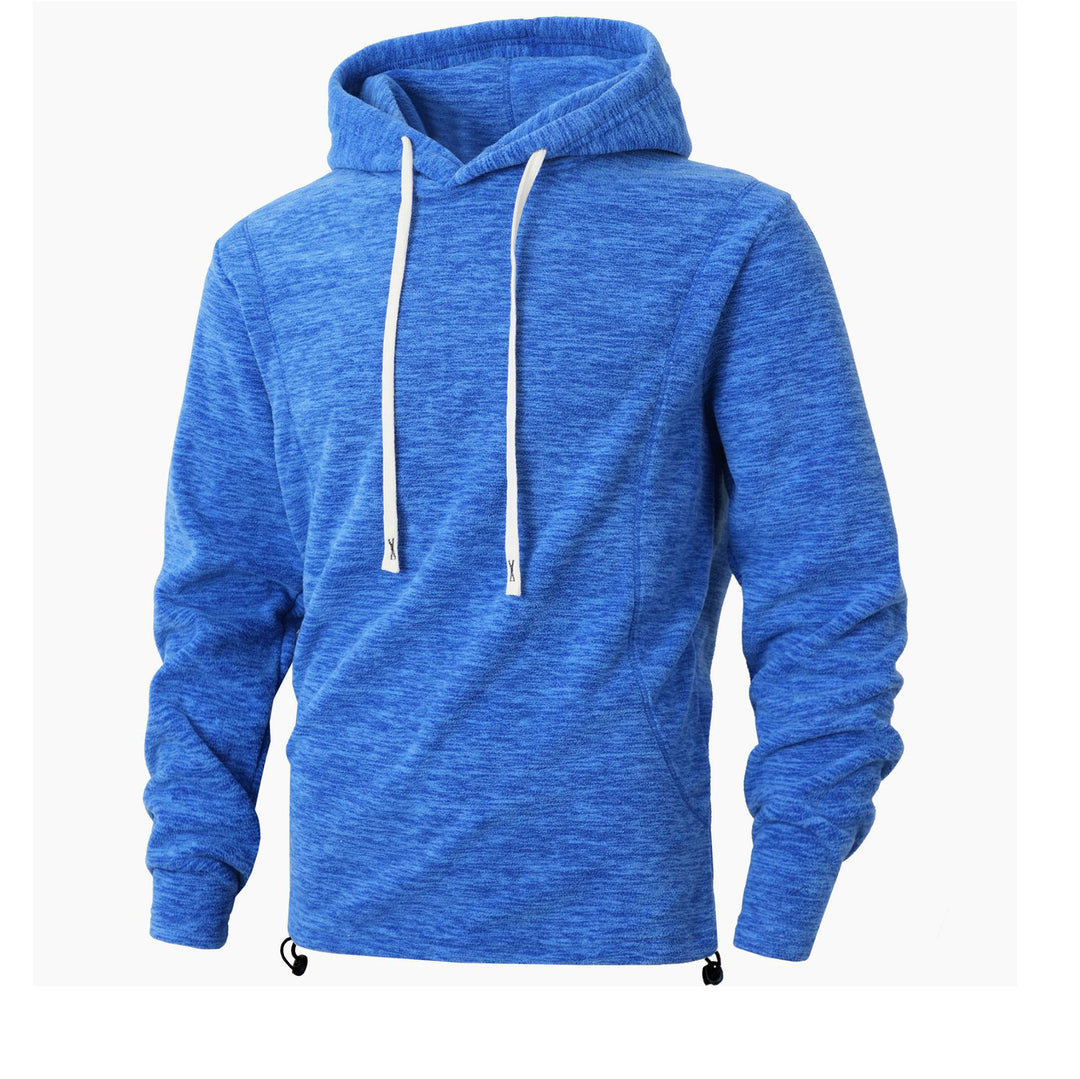 Men's Fleece Hoodie with modern cut and practical pockets Lisslune