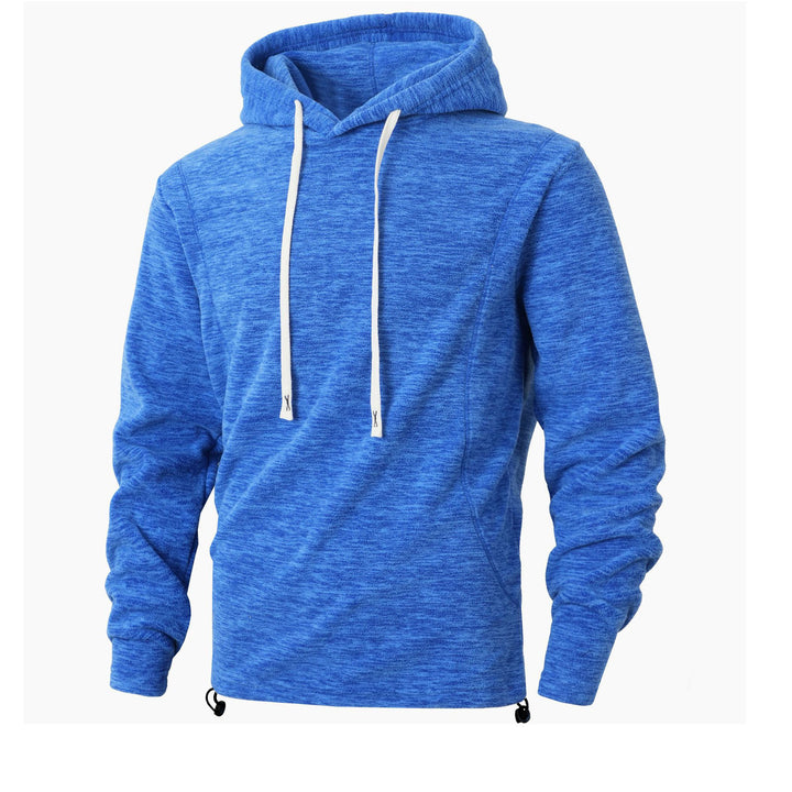 Men's Fleece Hoodie with modern cut and practical pockets Lisslune