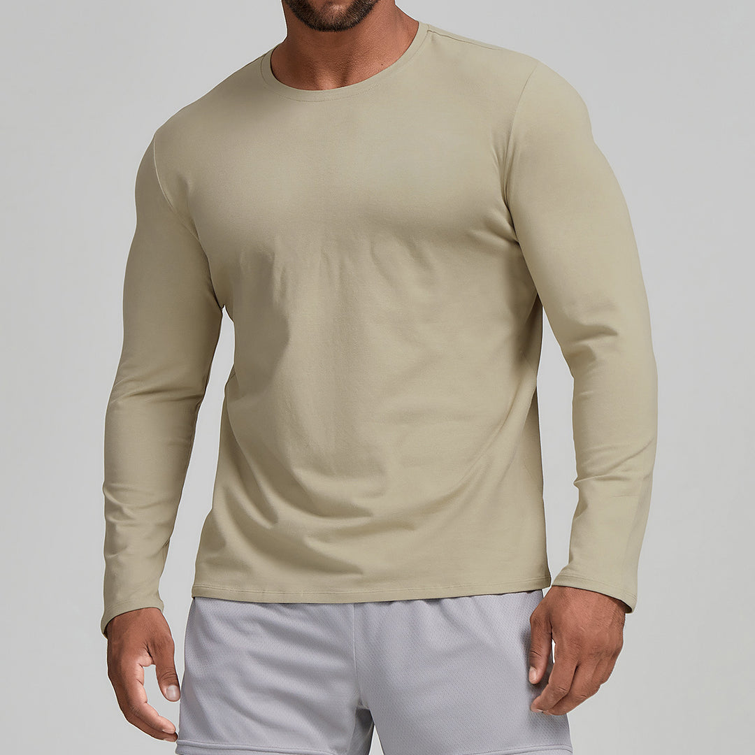 Men's Long-Sleeve Fitness Shirt Lisslune