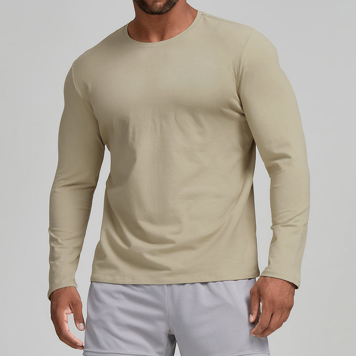 Men's Long-Sleeve Fitness Shirt Lisslune