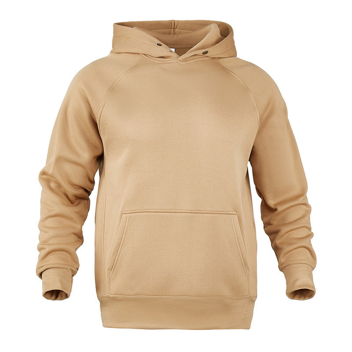Men's hoodie with a casual cut and practical kangaroo pocket Lisslune