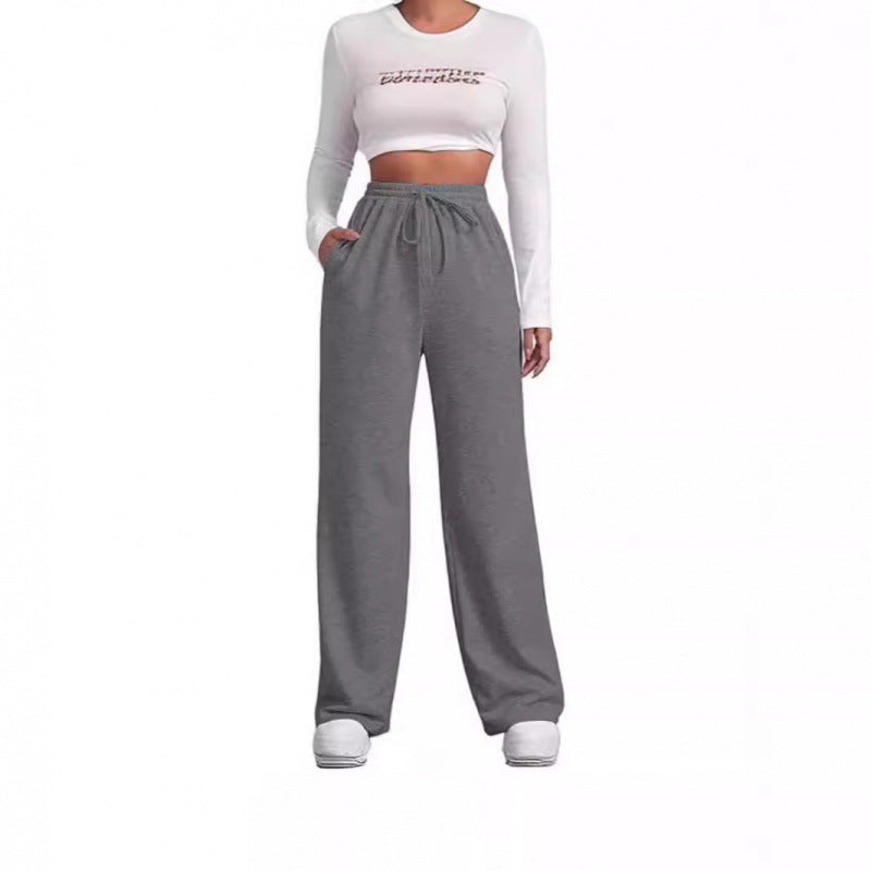 Women's sweatpants with comfortable fit and elastic waistband Lisslune
