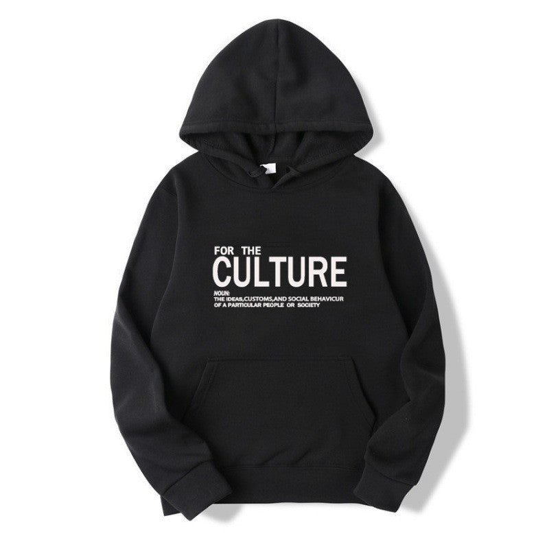 Ladies hoodie with inspiring cultural print Lisslune