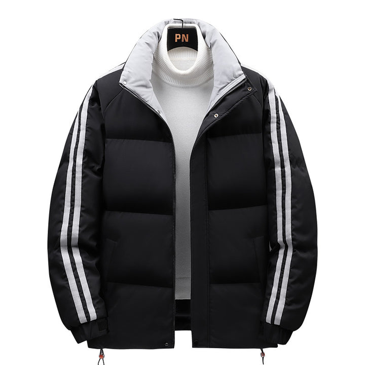 Men's insulated sports jacket with reflective stripes Lisslune