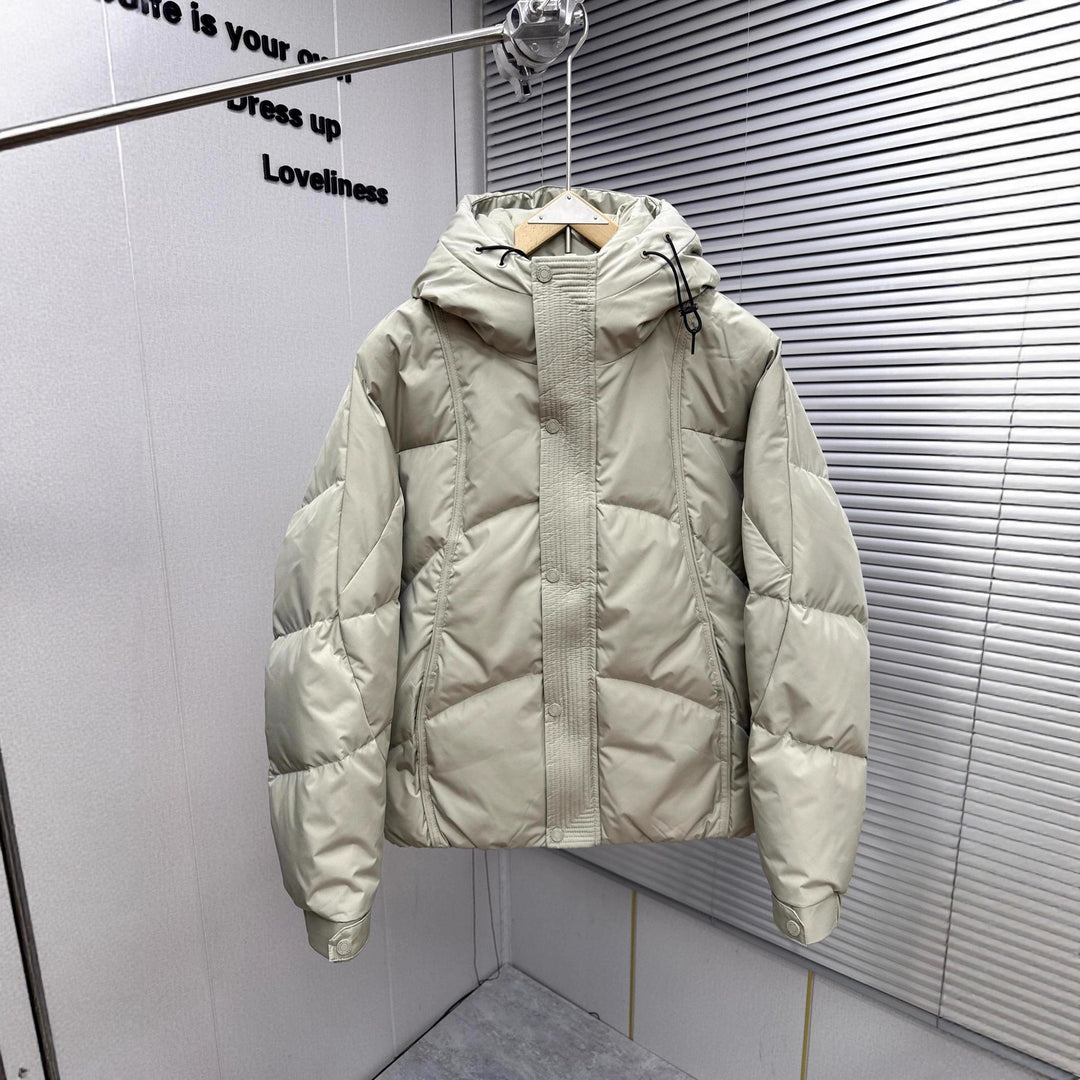 Men's Insulated Winter Jacket with Practical Hood Design Lisslune