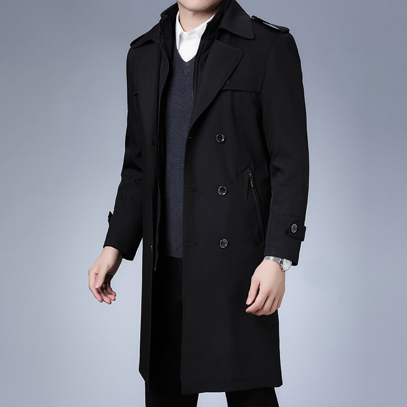Men's Elegant Trench Coat Lisslune