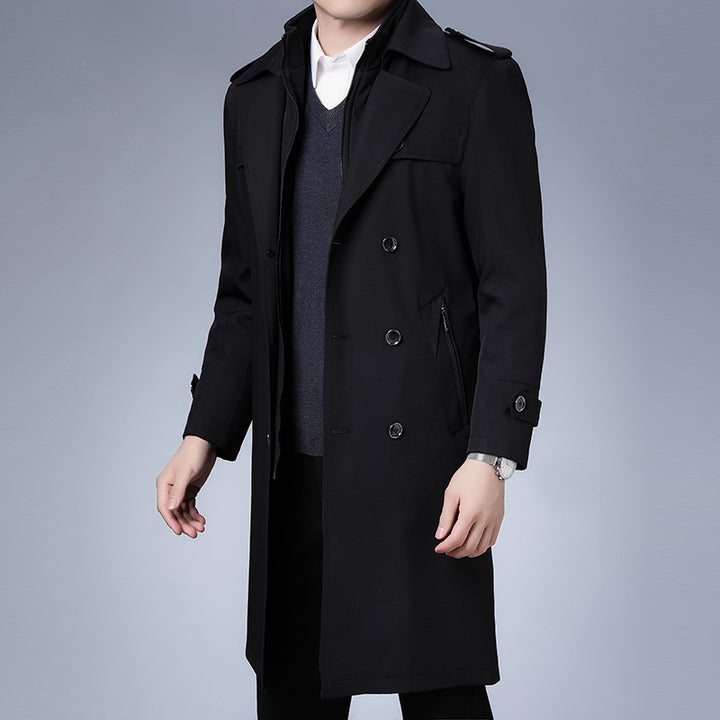 Men's Elegant Trench Coat Lisslune