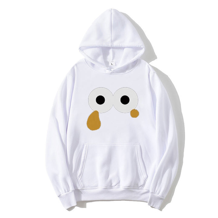 Women's hoodie with eye-catching cartoon print Lisslune
