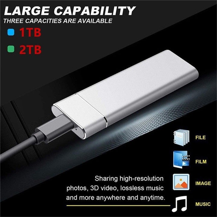 Lisslune | Portable Ultra Speed External SSD Hard Drive