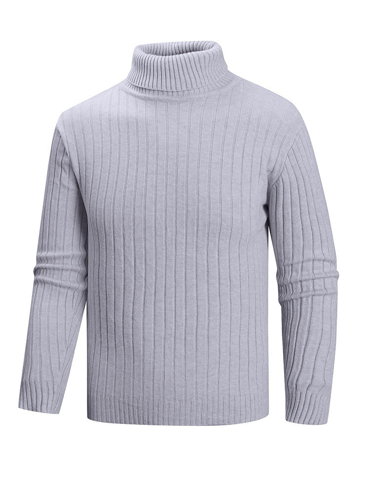 Men's Turtleneck Sweater made of high-quality fine knit Lisslune