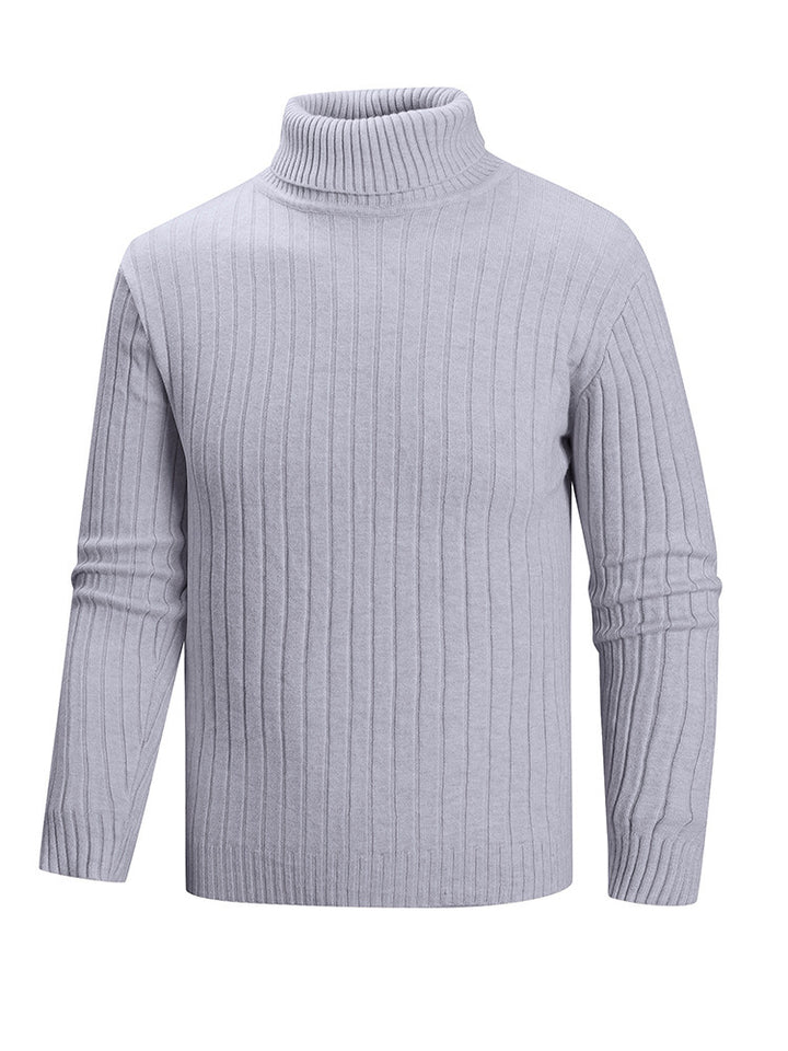 Men's Turtleneck Sweater made of high-quality fine knit Lisslune