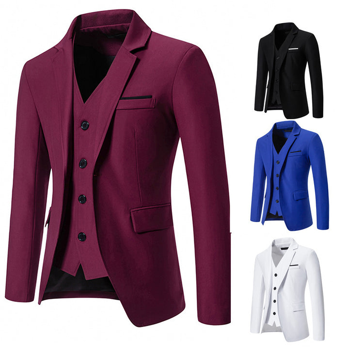 Men's elegant suit set with modern cut and fine details Lisslune