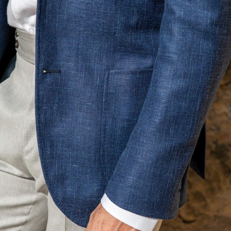 Men's lightweight summer jacket made of high-quality linen Lisslune