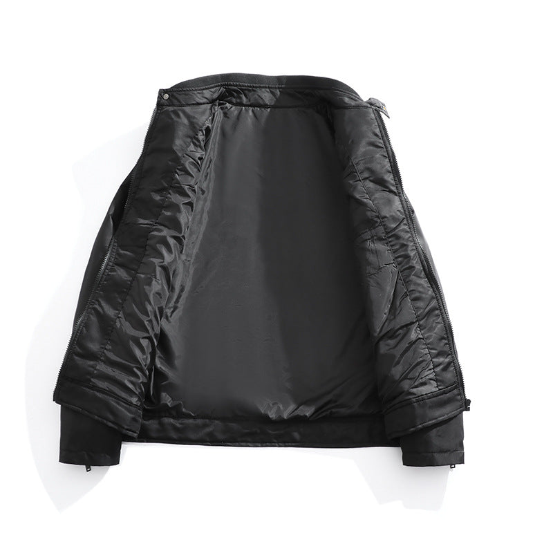 Men's biker jacket with practical pockets and breathable properties Lisslune
