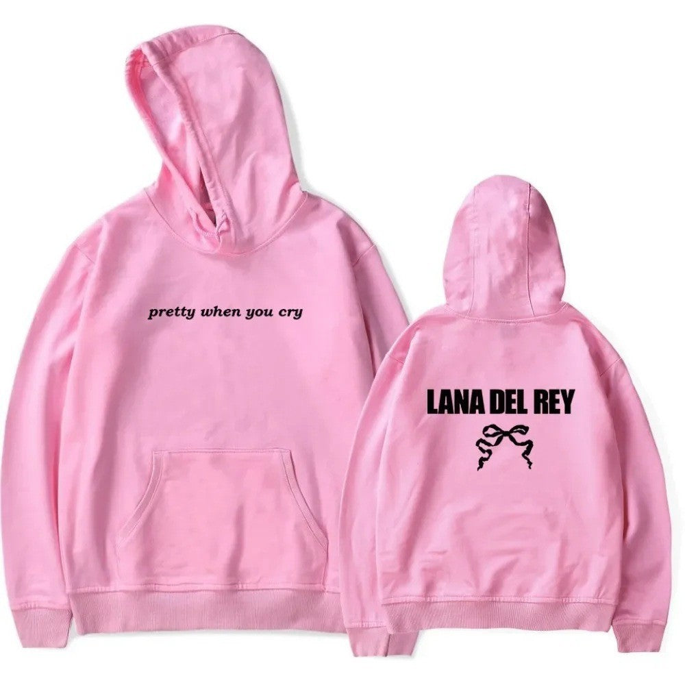 Women's hoodie with creative lettering and casual fit Lisslune