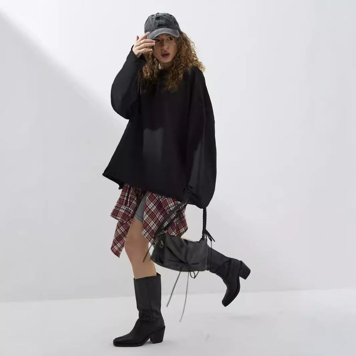 Women's oversized long sleeve shirt Lisslune