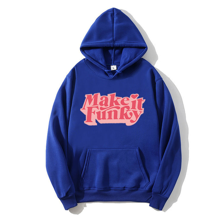 Women's hoodie with playful print Lisslune