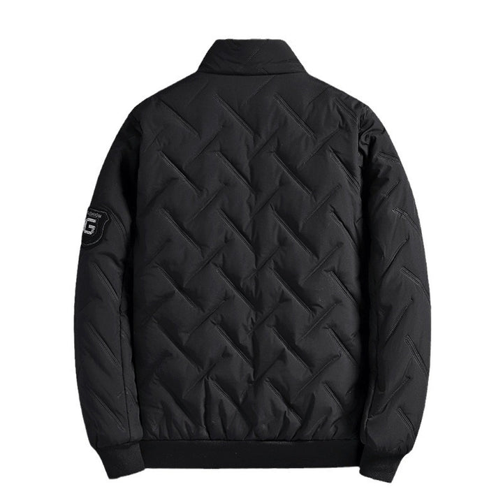 Men's modern quilted bomber jacket Lisslune