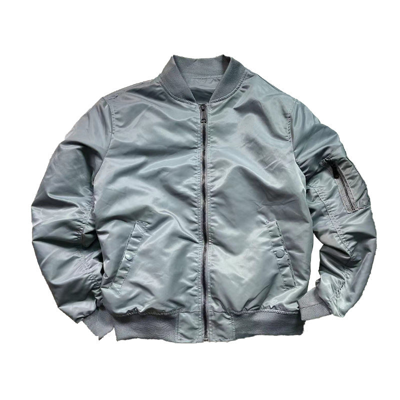 Men's fashionable bomber jacket with practical zip pockets Lisslune