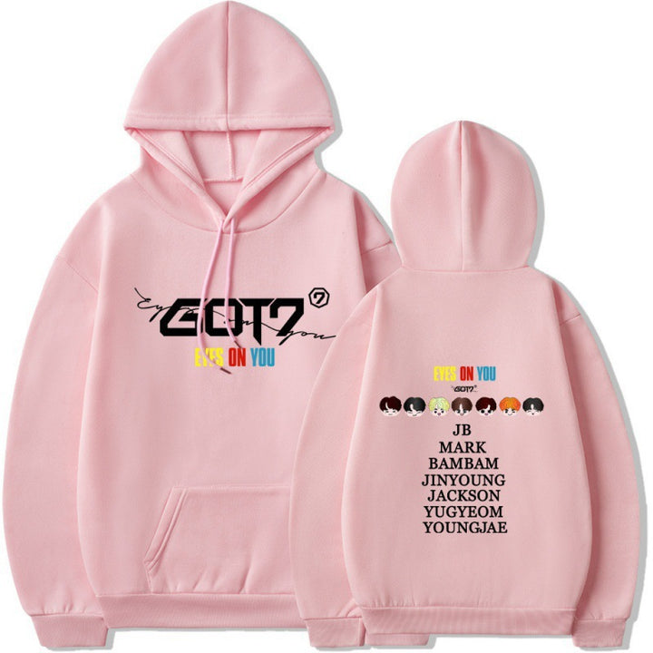 Women's hoodie with unique GOT7 design and comfortable fit Lisslune