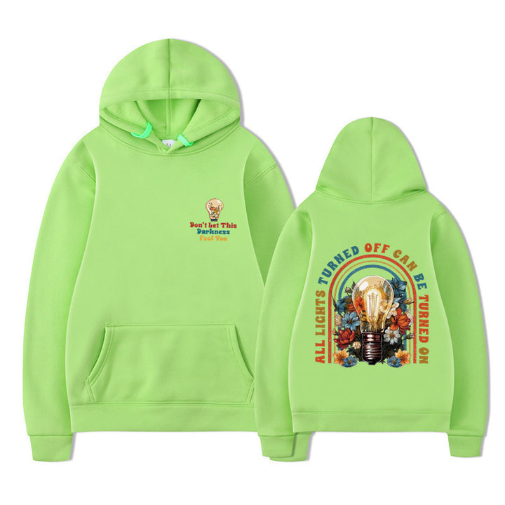 Women's hoodie with colorful design and relaxed fit Lisslune