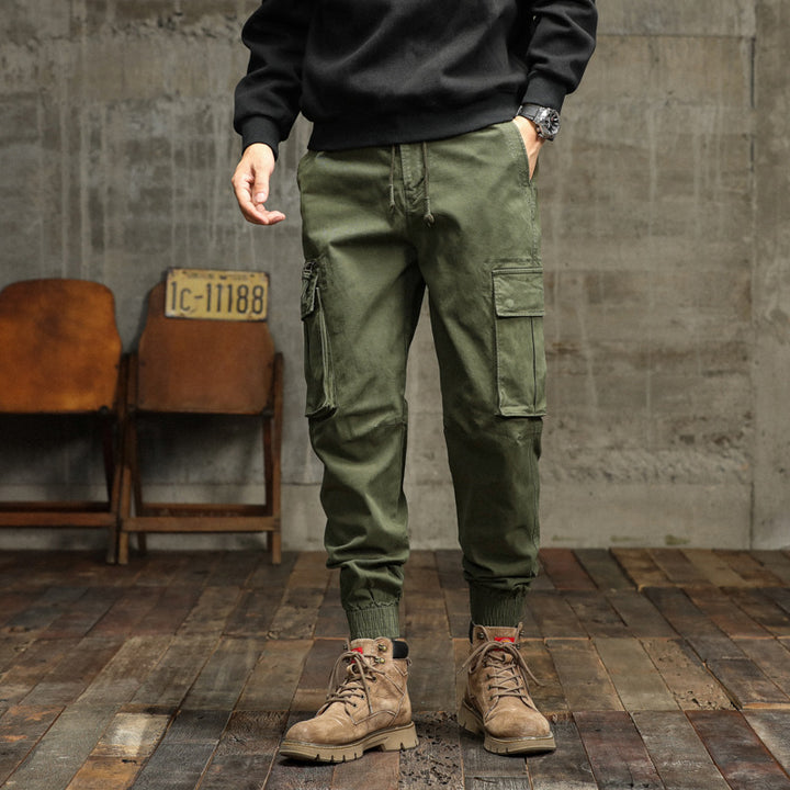 Men's cargo pants with multiple practical pockets Lisslune