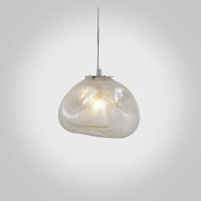 Lisslune | CloudNova Glass Pendant Light | Modern Design | Unique Cloud Look | Ambient Lighting