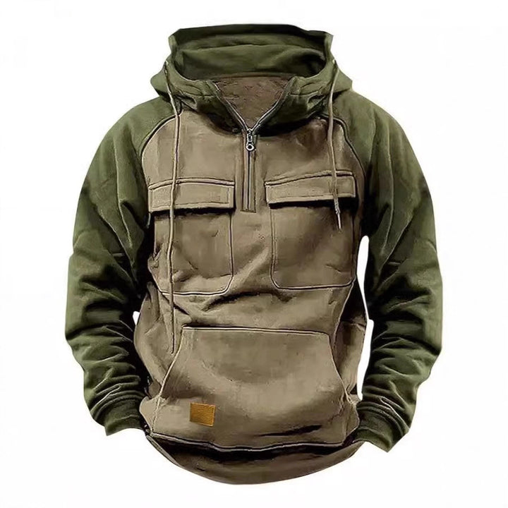 Men's stylish hoodie with functional pockets Lisslune