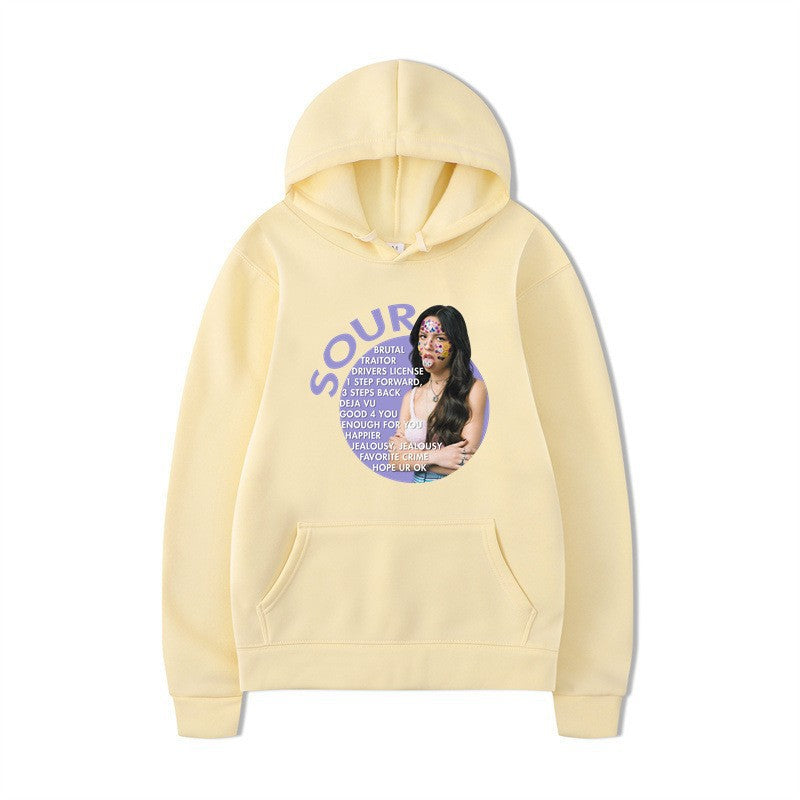 Women’s hoodie with creative graphic design and comfortable kangaroo pocket Lisslune