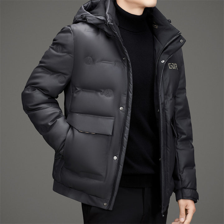 Men's Winter Jacket with Insulating Filling Lisslune