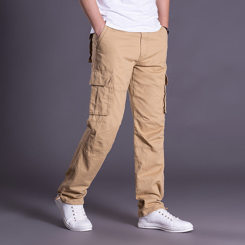 Men's cargo pants with many pockets Lisslune