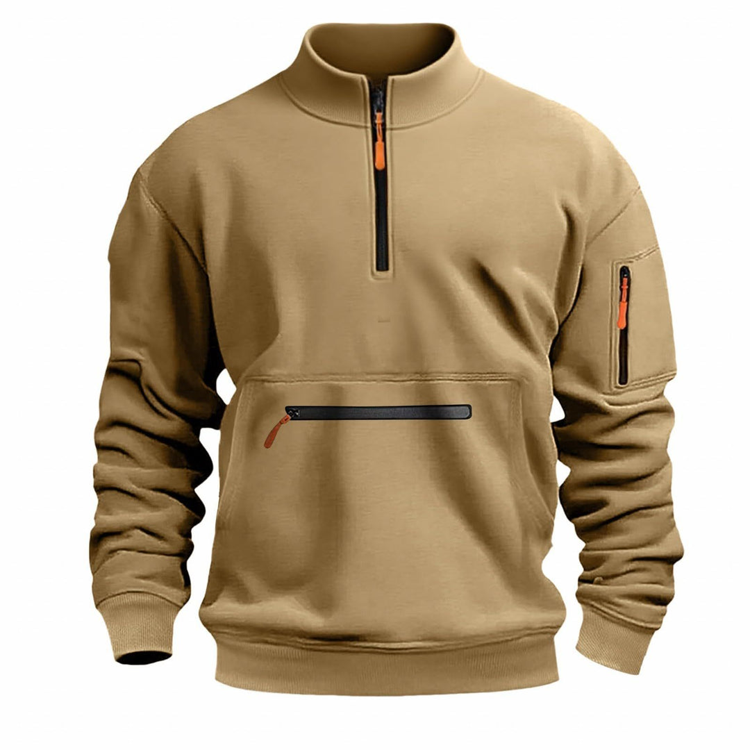 Men's functional sweatshirt with zipper Lisslune