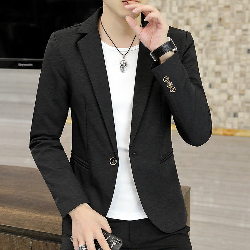 Men's Elegant Blazer Jacket with Modern Cut Elements Lisslune