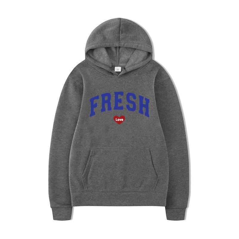 Women's hoodie with playful lettering and soft inner fleece Lisslune