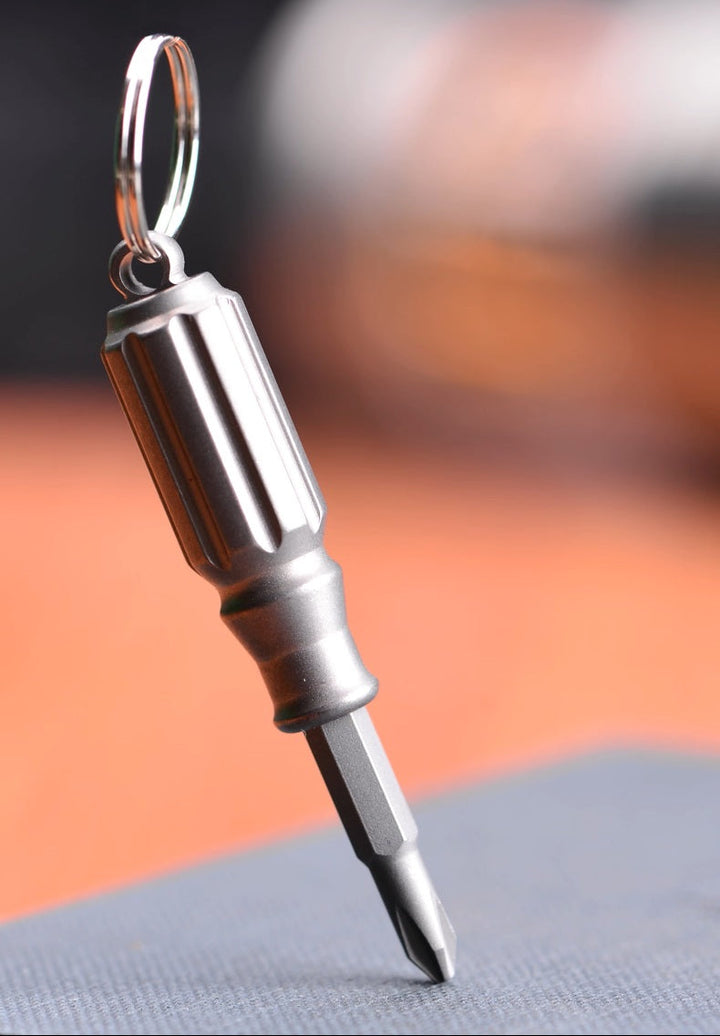 Lisslune | Mini Titanium EDC Screwdriver - Portable Palm Tool