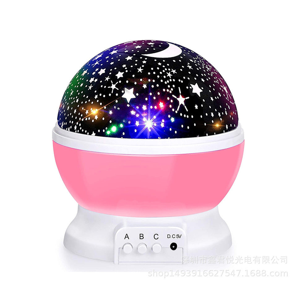 Lisslune | Soothing Night Light Ball with Star Projection