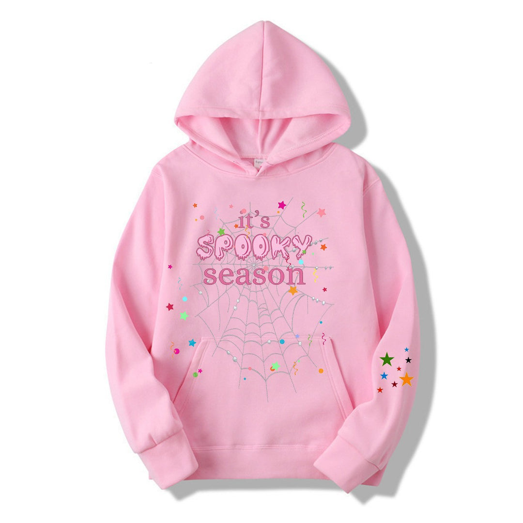Women cozy hoodie with graphic Halloween design Lisslune