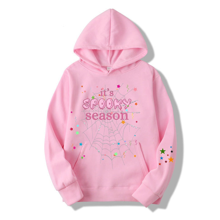 Women cozy hoodie with graphic Halloween design Lisslune