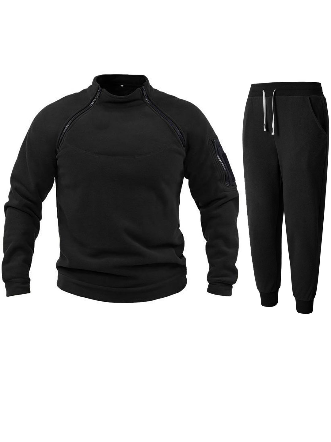 Men's Functional Sweater and Jogging Pants Set Lisslune