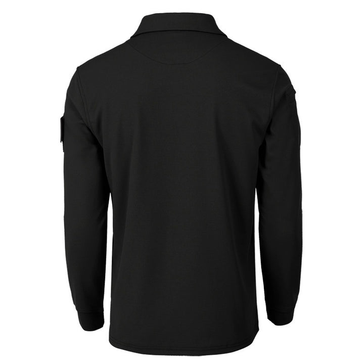 Men's functional long-sleeve polo shirt Lisslune
