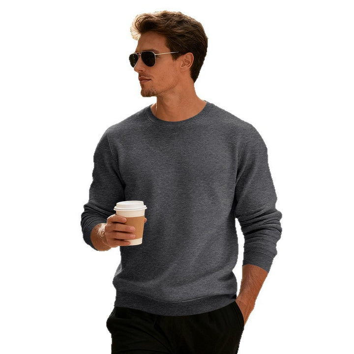 Men's casual sweatshirt with modern cut and comfortable cotton blend Lisslune