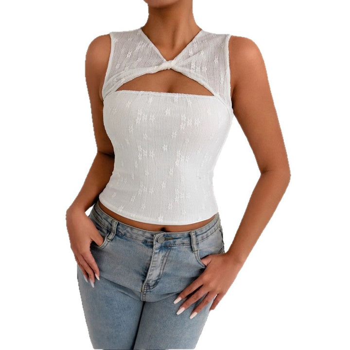 Damen Elegantes und innovatives Crop-Top Lisslune