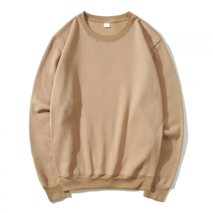 Women's sweatshirt made of soft fleece material with a classic round neckline Lisslune
