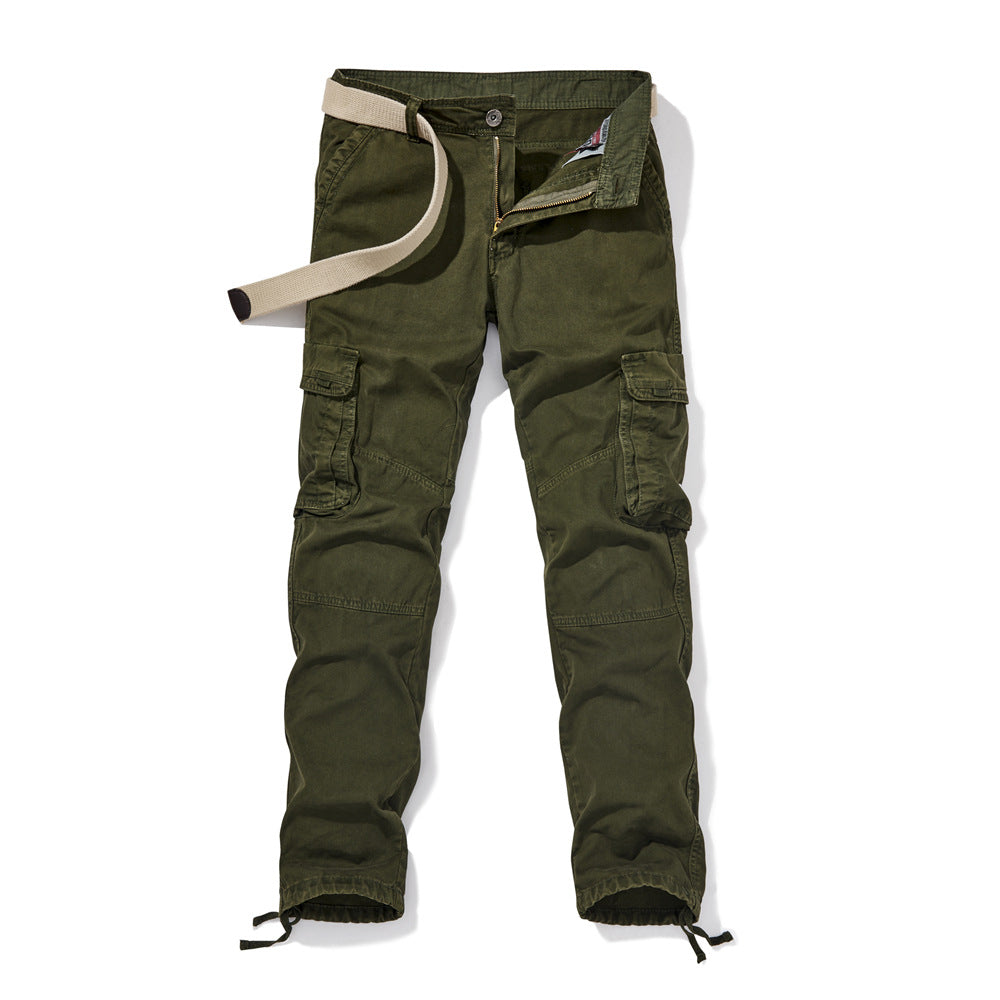 Men's Modular Cargo Pants with Adjustable Waistband and Multiple Practical Pockets Lisslune