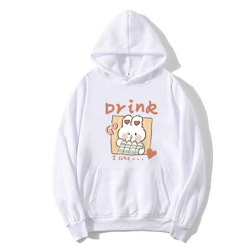 Women's hoodie with cute kitten motif Lisslune